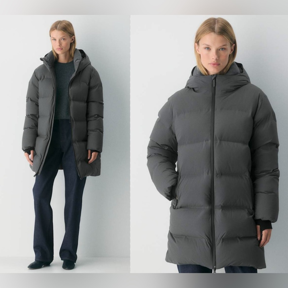 Tna The Super Puff₂O™ Mid Length - Rainstop™ Sz M Grey